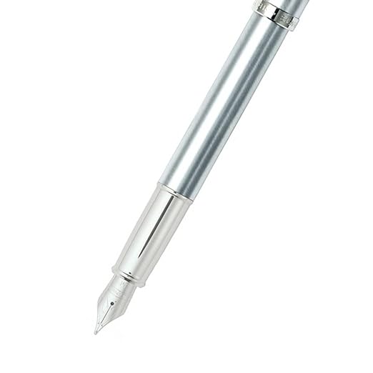 Sheaffer 100 9306 Silver Fountain Pen