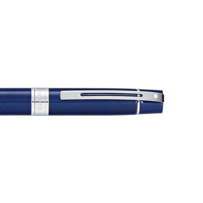 Sheaffer 300 Glossy Blue with Chrome Trims Ballpoint Pen 9341