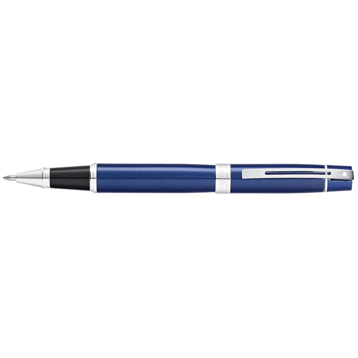 Sheaffer 300 Glossy Blue with Chrome Trims Rollerball Pen 9341