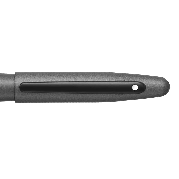 Sheaffer VFM 9424 Matte Gray Fountain Pen With Matte Black Trim - Medium