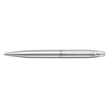 sheaffer-vfm-9426-brushed-chrome-ballpoint-pe-with-chrome-trim-side-view
