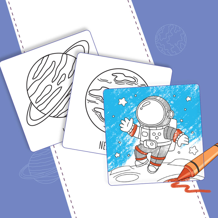 iCraft DIY Space Painting Kit for Kids