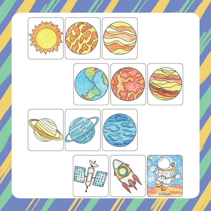 iCraft DIY Space Painting Kit for Kids