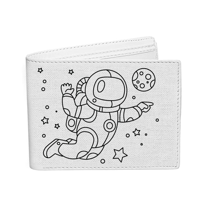 iCraft DIY Canvas Wallet – Spaceship Design