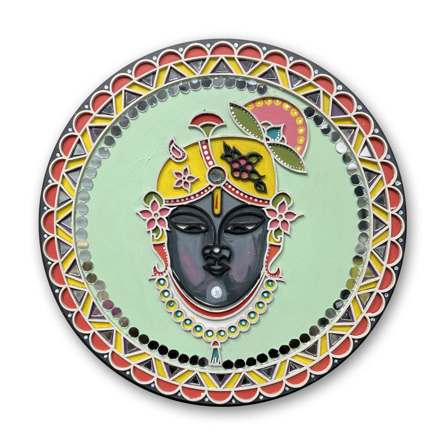 iCraft DIY Mandala Art Kit – Pichwai Shrinathji | Festive Home Decor