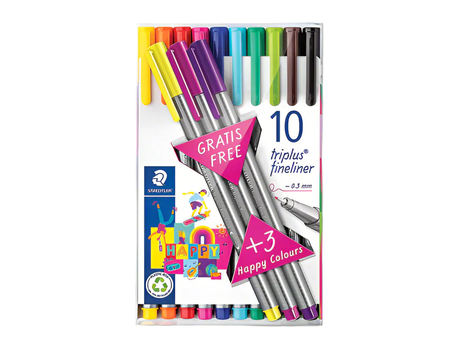 Staedtler Triplus Fineliner Pack of 10