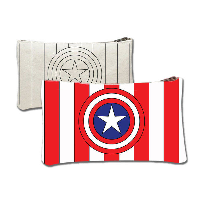 iCraft DIY Canvas Pouch Kit – Super Hero Design