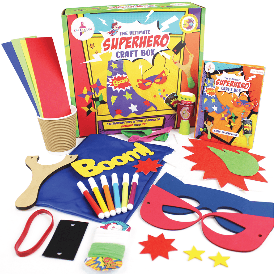 Kalakaram The Ultimate Superhero Craft Box