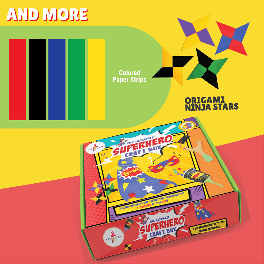 Kalakaram The Ultimate Superhero Craft Box