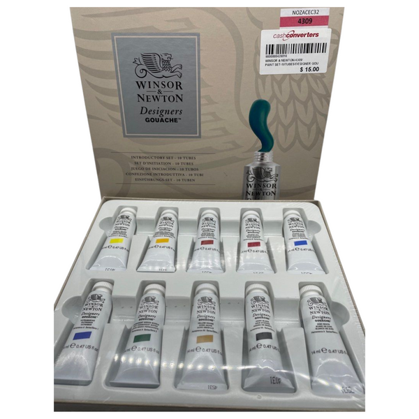 Winsor & Newton Designers Gouache - Introductory Set of 14ml x 10 Tubes