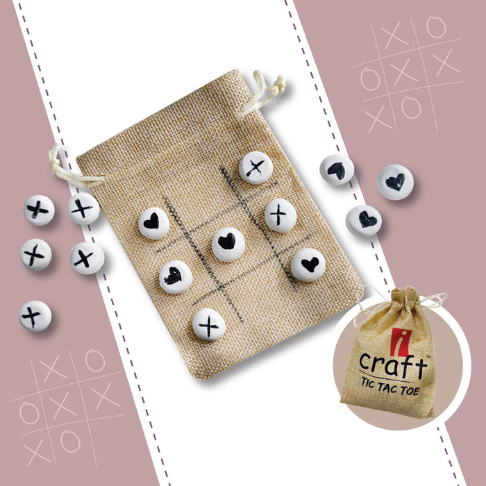 iCraft DIY Clay Tic Tac Toe Kit for Kids