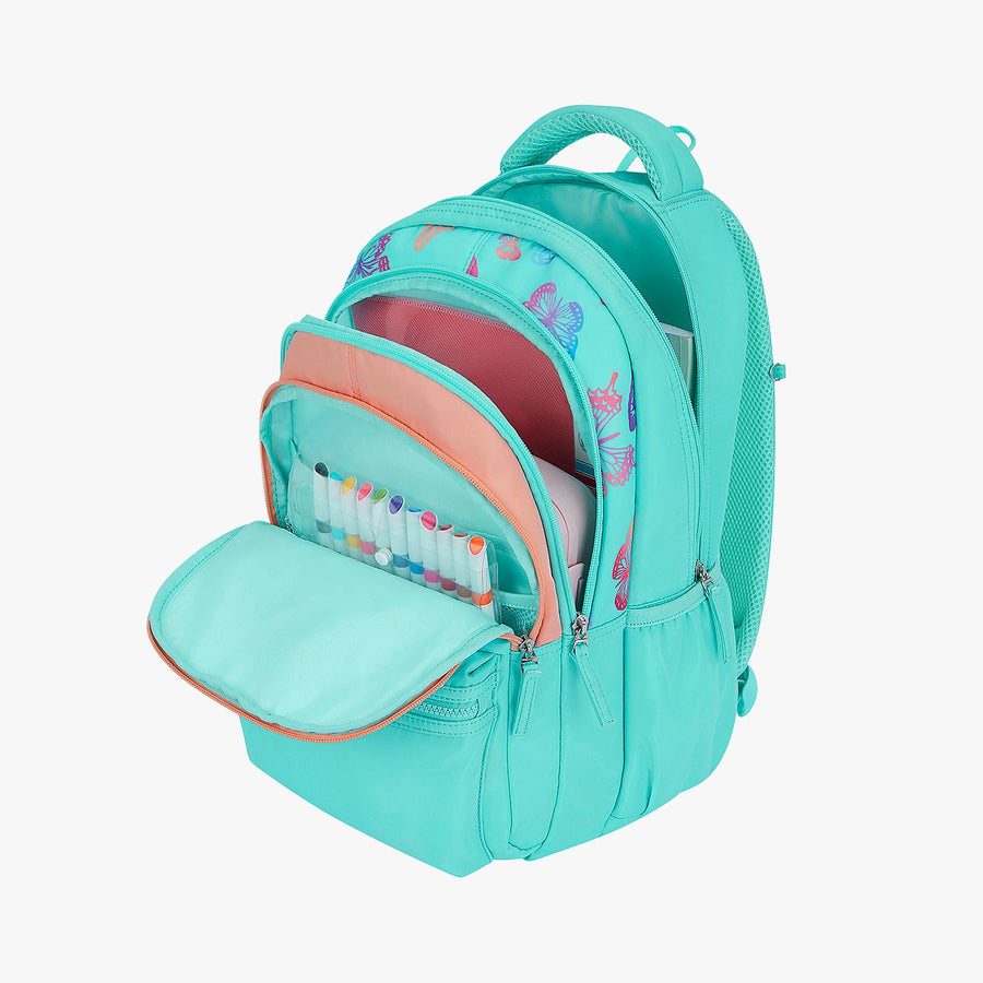 Genie - Nectar 17" School Backpack - Teal