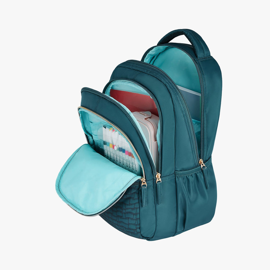 Genie - Jewel 17" School Backpack - Teal