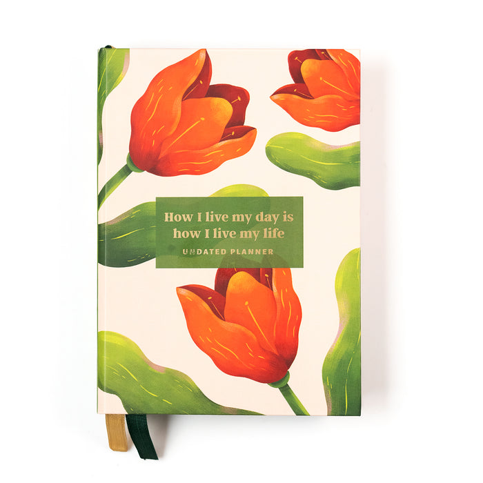PIKO Undated Planner ( Tulips Floral )