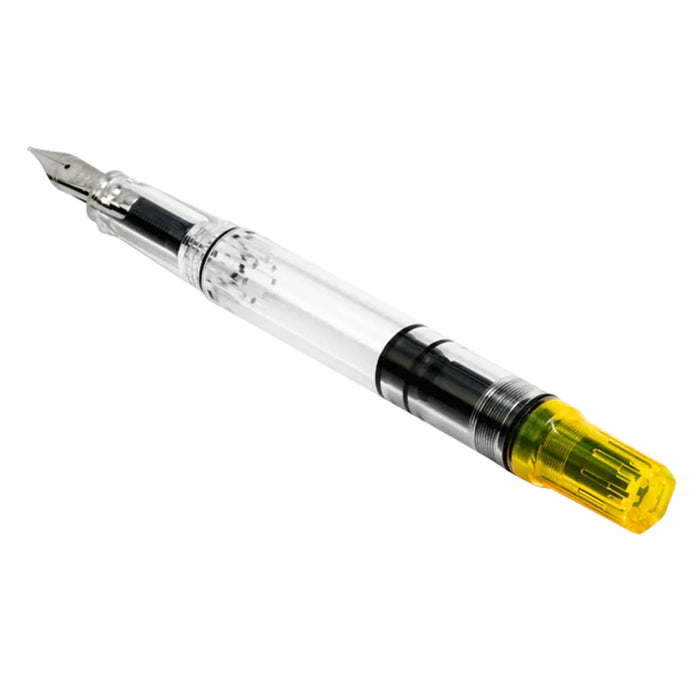 TWSBI Eco-T Saffron vulpen met zuigervulling, transparante TWSBI Eco-T Saffron vulpen met zuigervulling, transparante