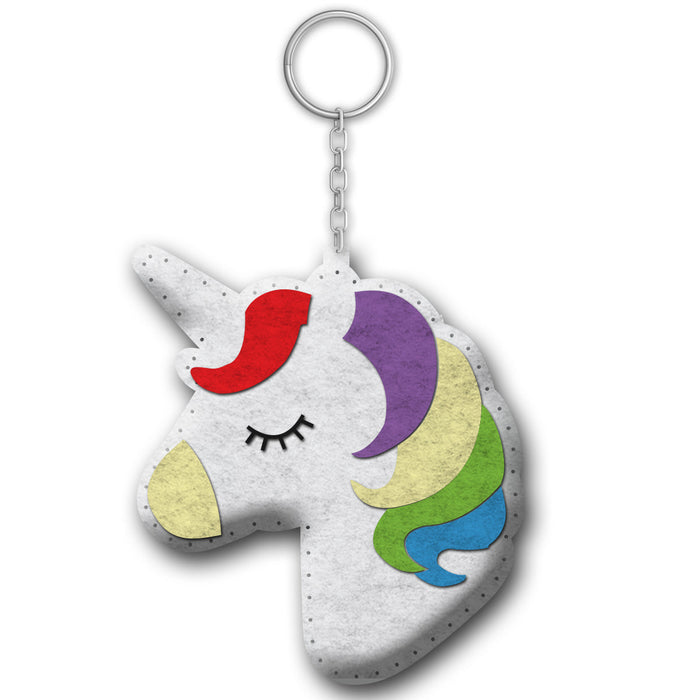 iCraft DIY Felt Keychain – Unicorn