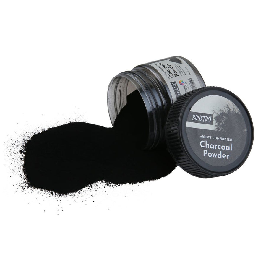 Brustro Artists' Compressed Charcoal Powder – 100 ml