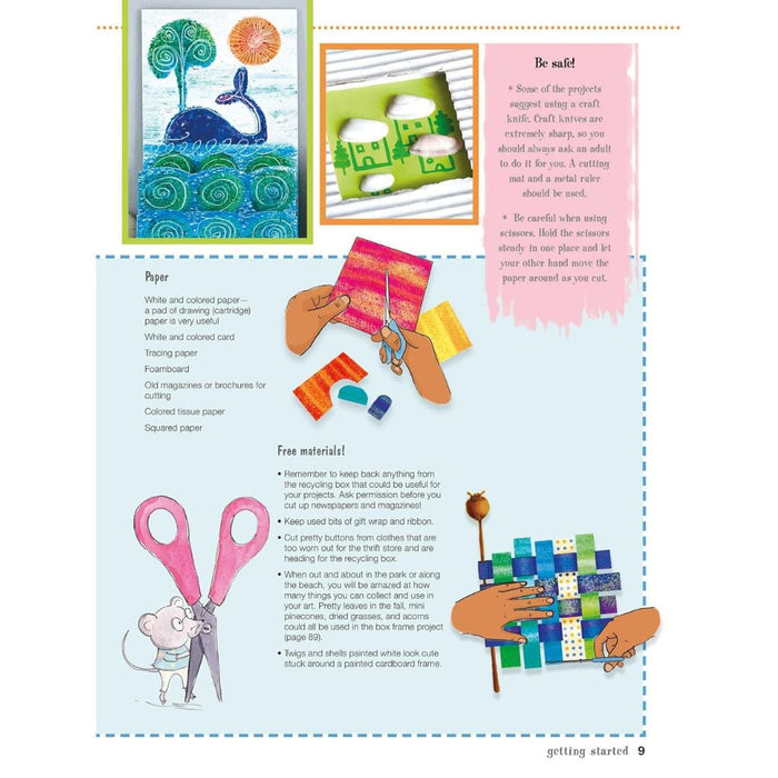 My First Painting and Collage Book by Clare Youngs