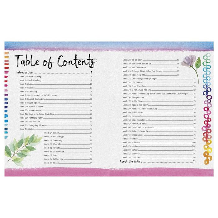 Your Year in Art: Watercolor by Kristin Van Leuven