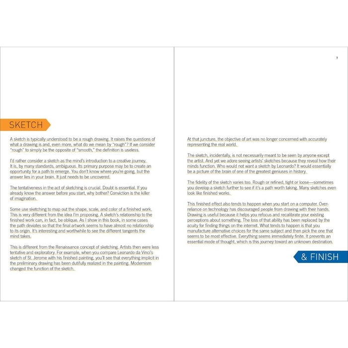 Sketch & Finish: The Journey from Here to There by Milton Glaser