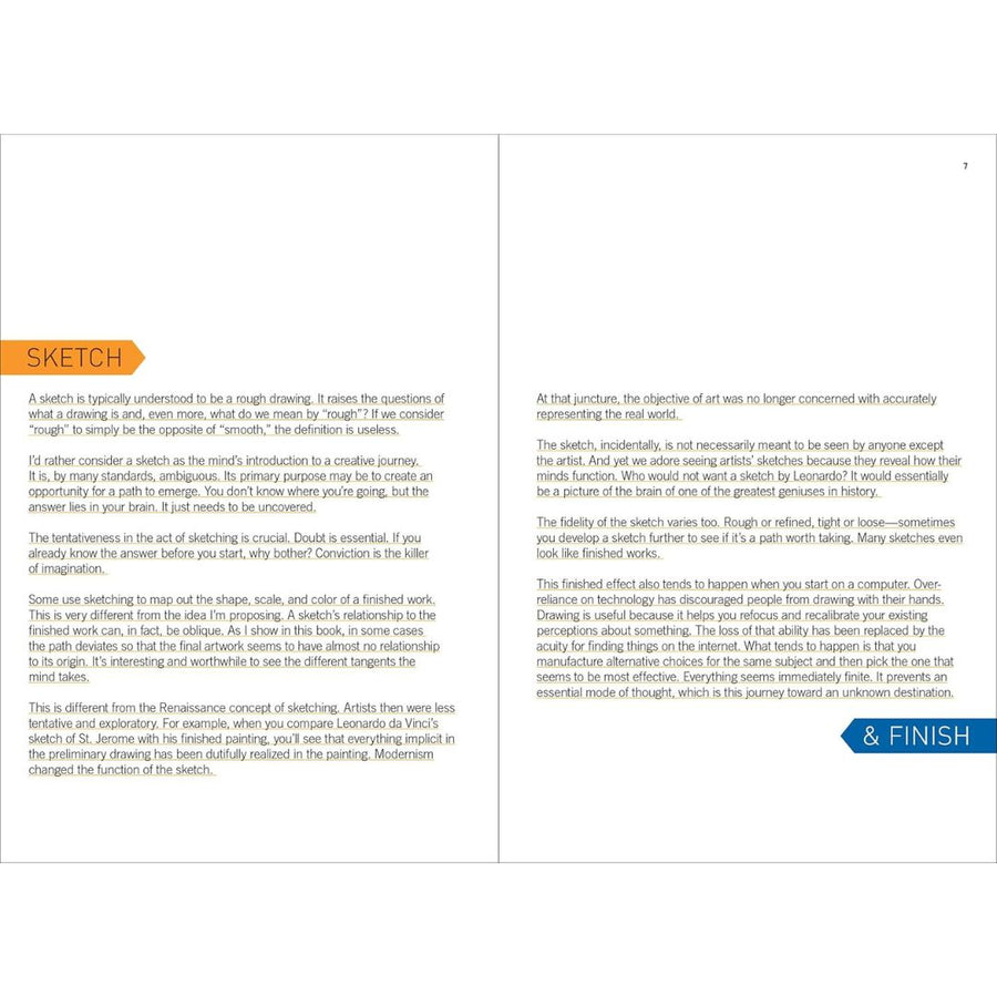 Sketch & Finish: The Journey from Here to There by Milton Glaser