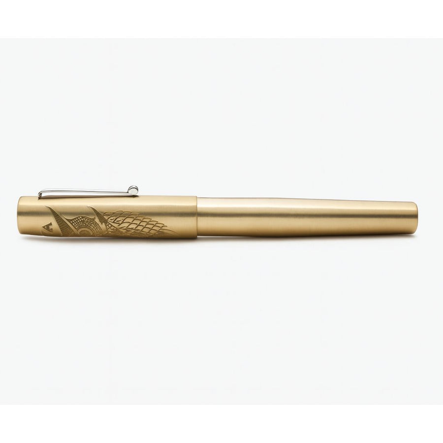Vazir Athena Fountain Pen – Solid Brass