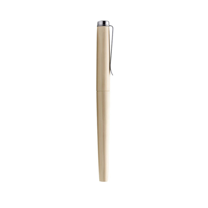 KacoGreen Angle Roller Ball Pen – Brushed Metal Finish