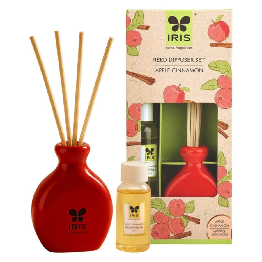 IRIS Apple Cinnamon Reed Diffuser Set – 45ml