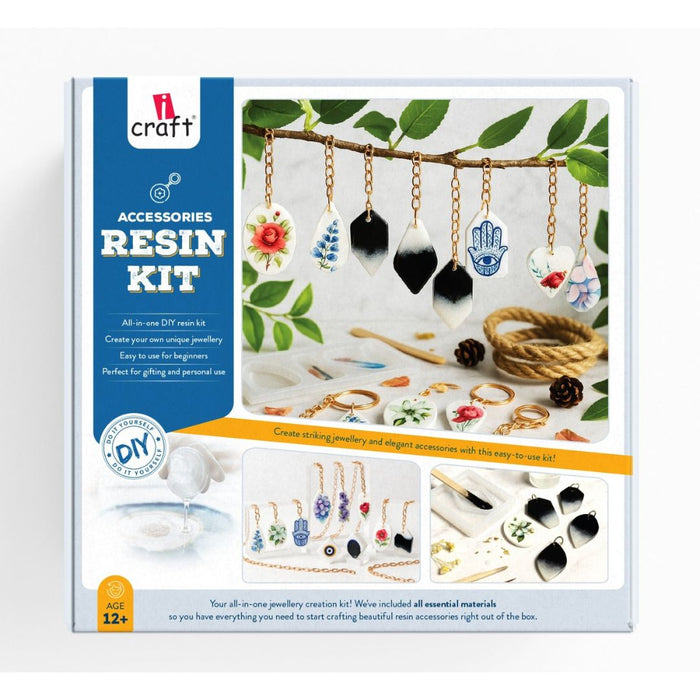 iCraft Accessories Resin Jewelry Kit