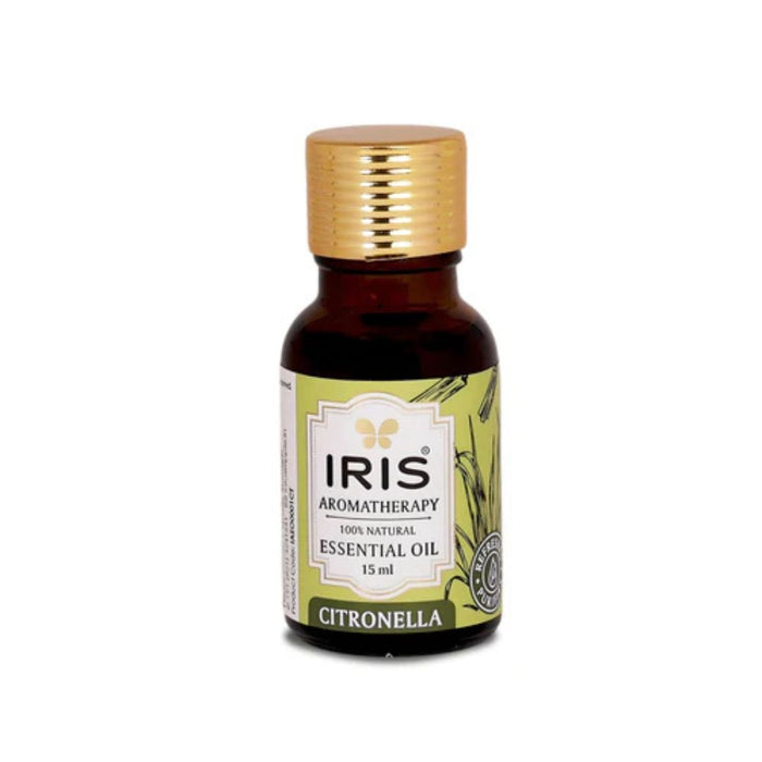 IRIS Aromatherapy Citronella Essential Oil – 100% Pure & Natural (15ml)