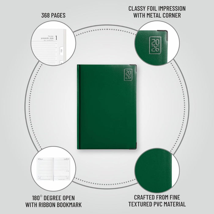 Anupam Fash 2026 Diary – Dated Daily Planner