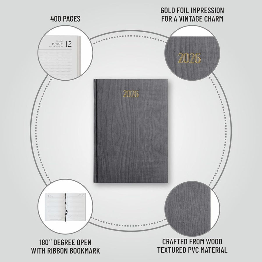 Anupam Dash 2026 Diary – Dated Daily Planner