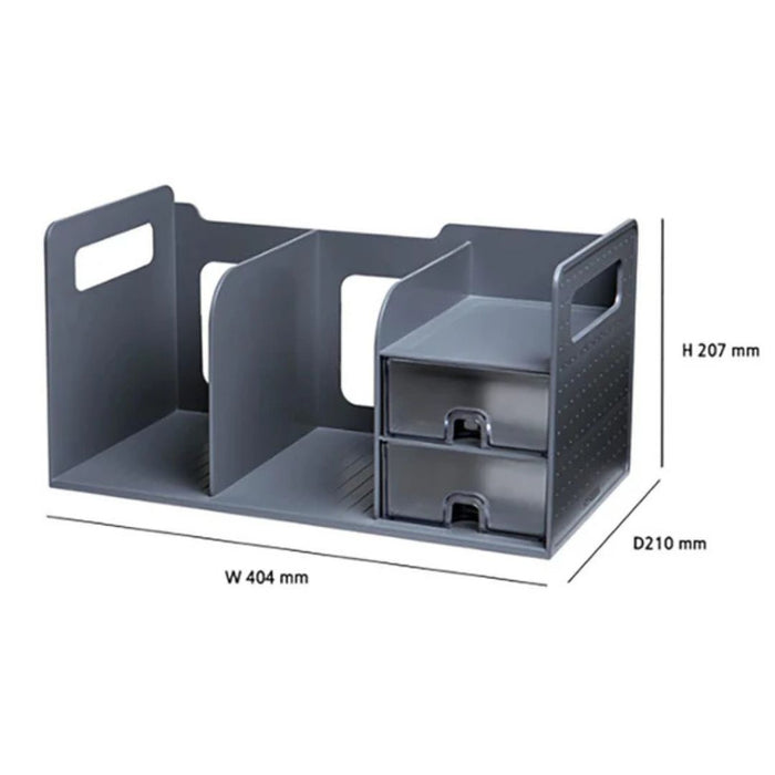 Sysmax Book Rack with Drawer