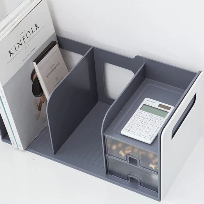 Sysmax Book Rack with Drawer