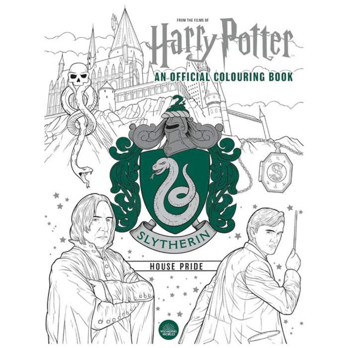 Harry Potter – An Official Colouring Book: Slytherin House Pride