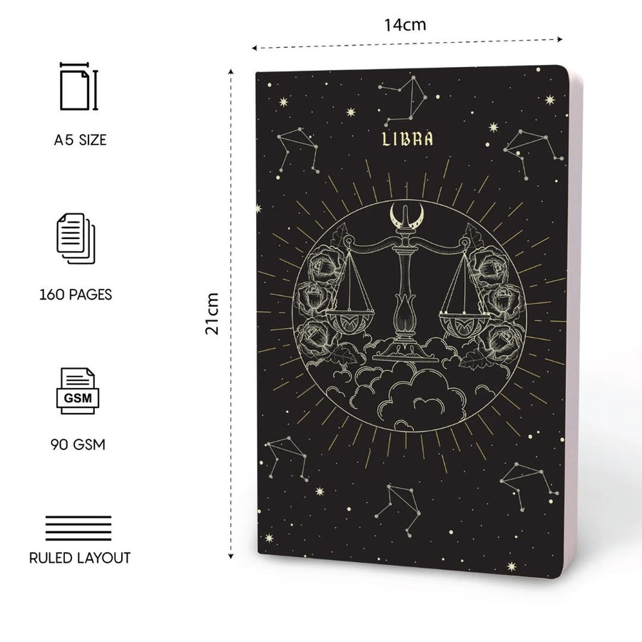 Factor Notes Pursuit Series Notebook – Libra