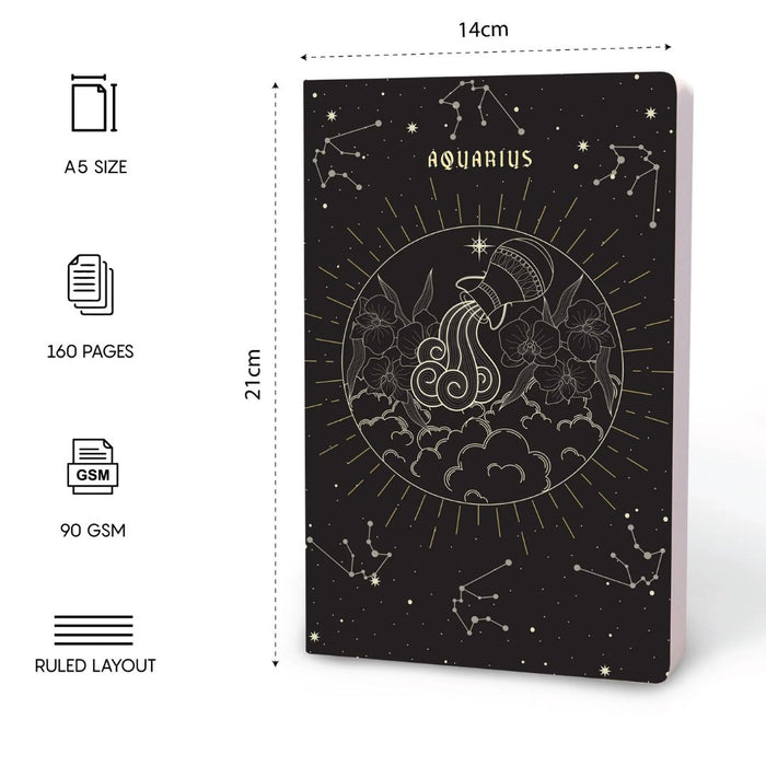 Factor Notes Pursuit Series Notebook – Aquarius