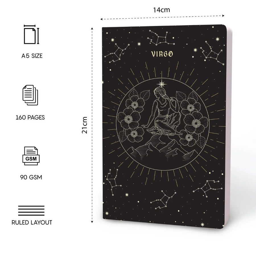 Factor Notes Pursuit Series Notebook - Virgo