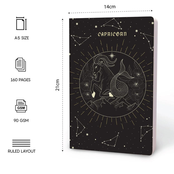 Factor Notes Pursuit Series Notebook – Capricorn