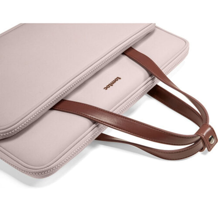 Tomtoc Versatile A12 Laptop Shoulder Bag for 14” Laptops – Blush Pink