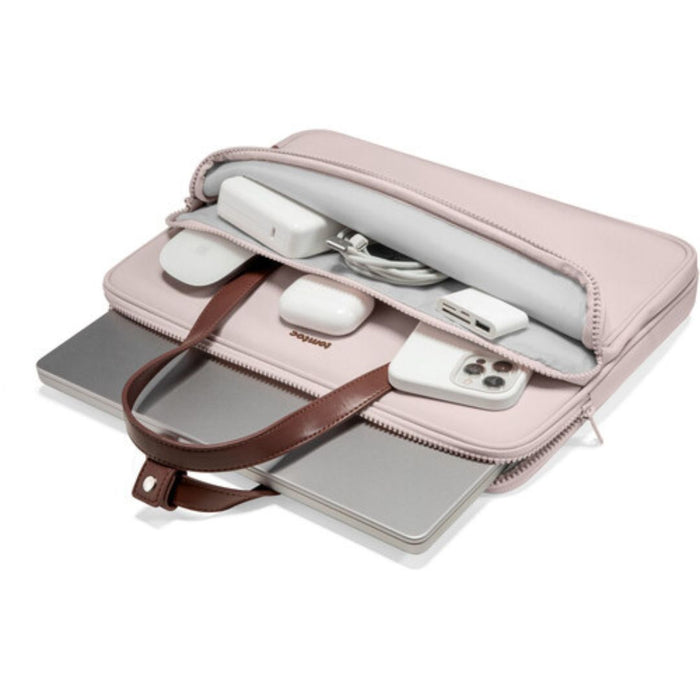 Tomtoc Versatile A12 Laptop Shoulder Bag for 14” Laptops – Blush Pink