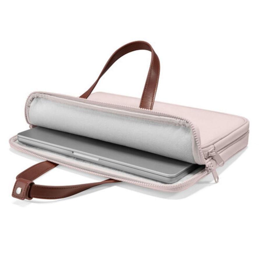Tomtoc Versatile A12 Laptop Shoulder Bag for 14” Laptops – Blush Pink