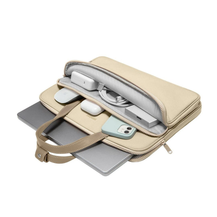 Tomtoc Versatile-A12 Laptop Shoulder Bag for 13.5–14 Inch Laptops - Khaki