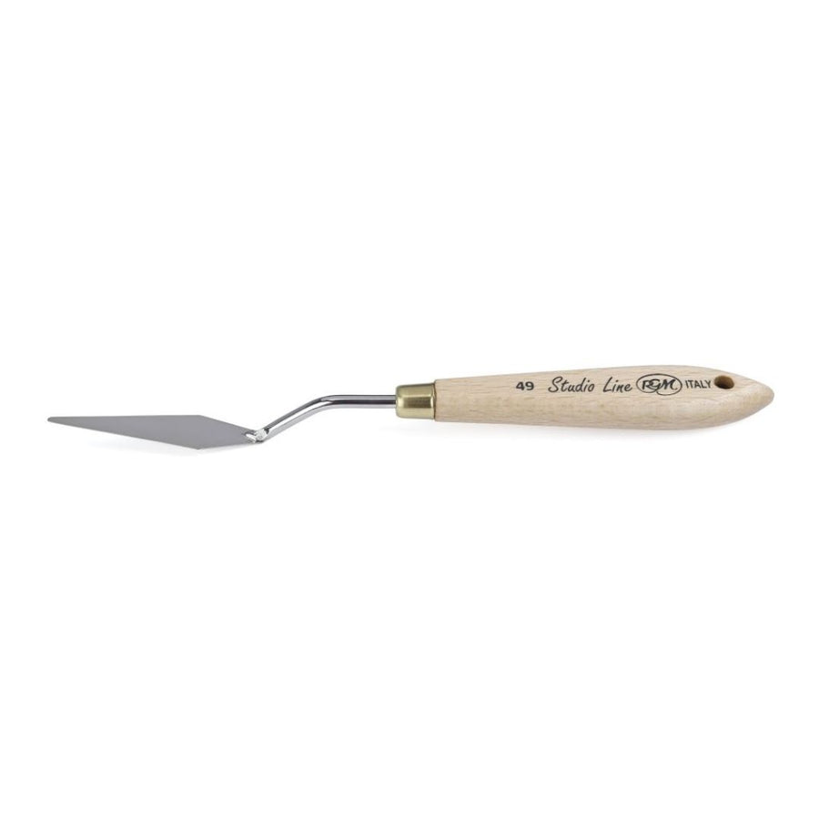 RGM New Studio Line Painting Palette Knife – Wooden Handle
