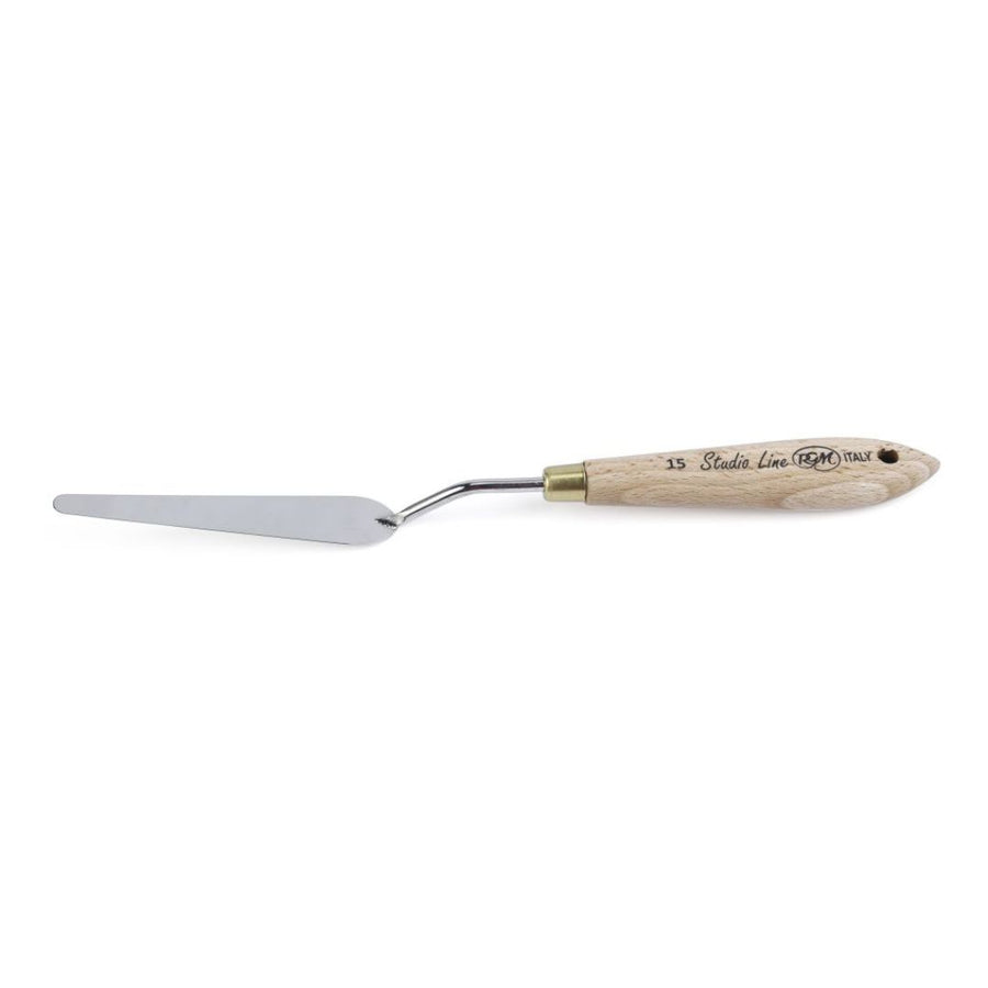 RGM New Studio Line Painting Palette Knife – Wooden Handle