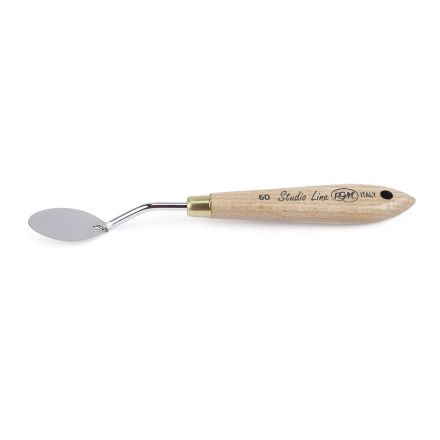 RGM New Studio Line Painting Palette Knife – Wooden Handle