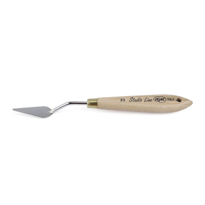 RGM New Studio Line Painting Palette Knife – Wooden Handle
