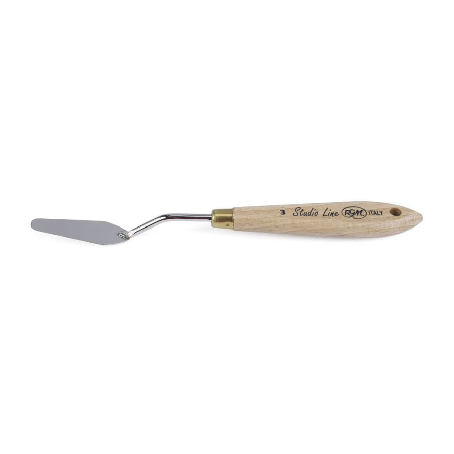 RGM New Studio Line Painting Palette Knife – Wooden Handle