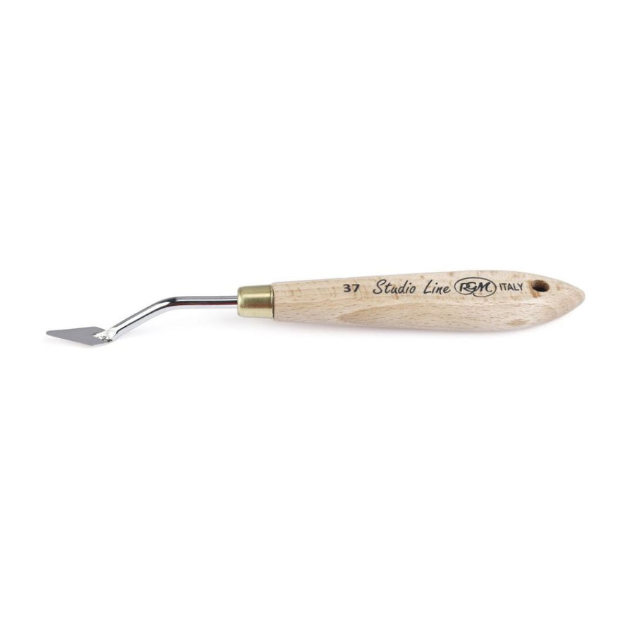RGM New Studio Line Painting Palette Knife – Wooden Handle