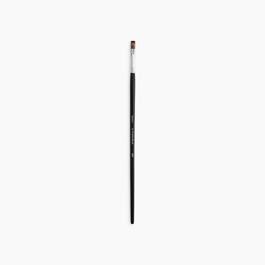 Camel Artist Brush Flat Long Handle – Series 71
